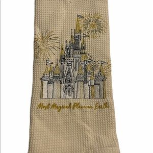 Disney Parks Castle Kitchen Towels Set of 2